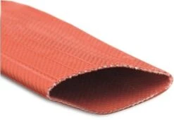 Durastar Oil Acid Gas And Chemical Resistant. Red Lay Flat Hose 17-bar-20c-50c
