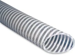 Spiral Suction Hose S.E. PVC, Transparent, 0.65 Bar, -5°C - 60°C
