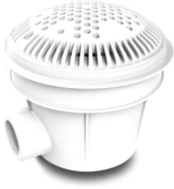 Flotide Main Drain 1 1/2" X 2" Female Thread White Anti-Vortex - Water Irrigation Systems & Supplies By IrrigationUK