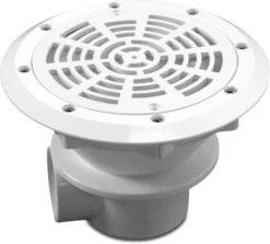 Flotide Main Drain 2" Female Thread White Type Dismountable - Water Irrigation Systems & Supplies By IrrigationUK