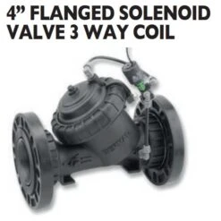 Bermad 4” FLANGED SOLENOID VALVE 3 WAY COIL - Water Irrigation Systems & Supplies By IrrigationUK