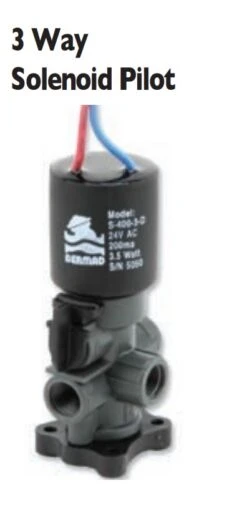 Bermad 3 Way Solenoid Pilot