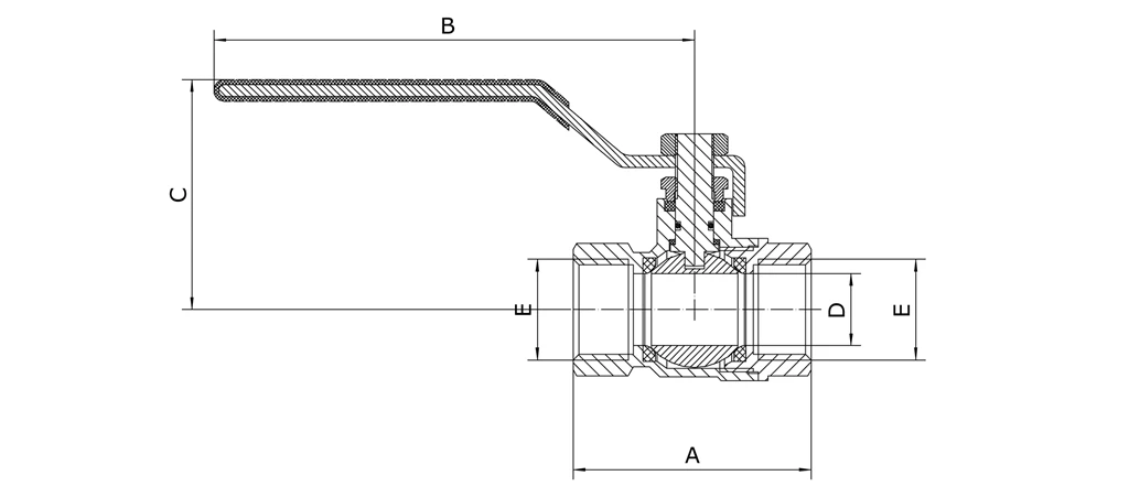 Stainless Steel Lever Ball Valve Female BSP Thread 1 Piece 40 Bar Best Price 2 Stainless Steel Lever Ball Valve Female BSP Thread 1 Piece 40 Bar Best Price - Image 2