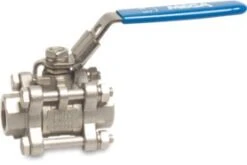Stainless Steel Lever Ball Valve Female BSP Thread 70 Bar Lockable Handle Irrigationuk