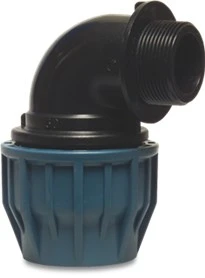 Jason Compression Male Thread BSP 90 Elbow