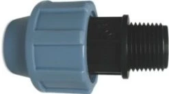 Unidelta Compression UK Couplers Male Threaded Adaptor 12.5Bar 16Bar