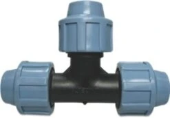 Unidelta Compression Tee Piece 12.5Bar - 16Bar Compression Fittings UK