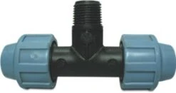 Unidelta Compression UK 90° Tee X Male BSP Thread 12.5Bar 16Bar