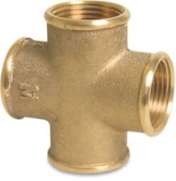 Brass BSP Female Threaded Cross Check Out Our Prices Irrigationuk