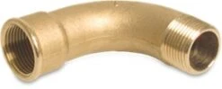 Brass BSP Female X Male Threaded 90° Long Bend BSP Pipe Fittings UK