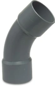 PVC 45° Bend - Glue Socket