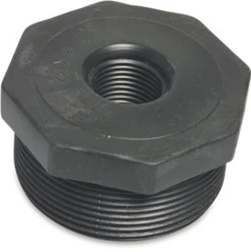 PP Reducing Bush Male X Female BSP 10 Bar Irrigation Fittings 1 PP Reducing Bush Male X Female BSP 10 Bar Irrigation Fittings