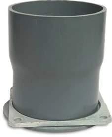 MZ Flanged 6" X 160mm PVC Glue Socket Garden Irrigation Systems UK