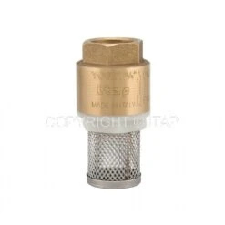 Brass Spring Loaded Non Return Foot Valve Female BSP Thread Type York 108